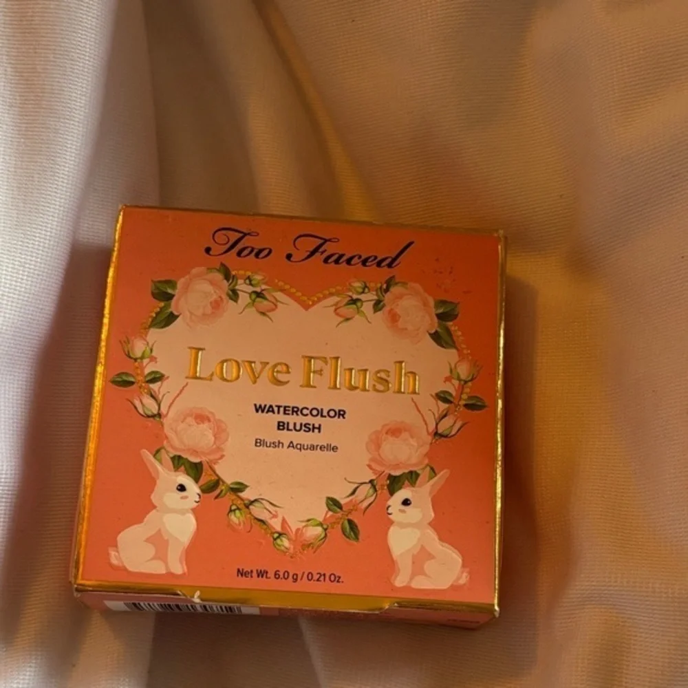 Too Faced love yourself DISCONTINUED Love Flush Watercolor Blush